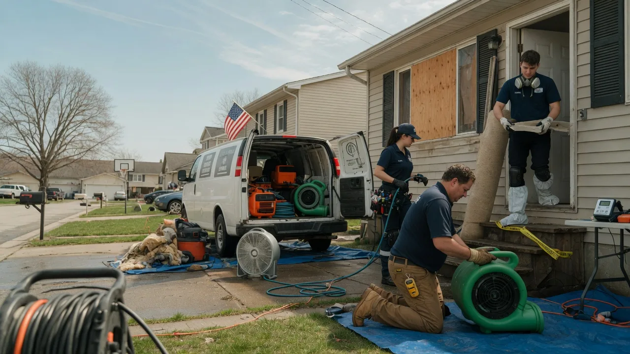 Water Damage Restoration in East Springfield, PA near me
